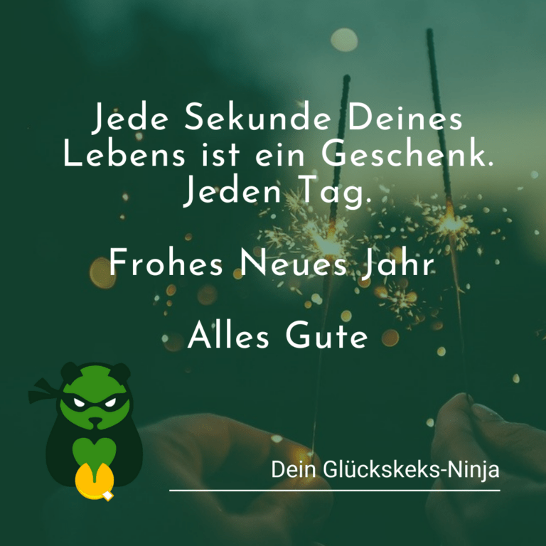 Jede Sekunde des Lebens ist ein Geschenk. Behandelst du sie auch wirklich so? Was wäre, wenn du dein Geschenk endlich als solches begreifst?