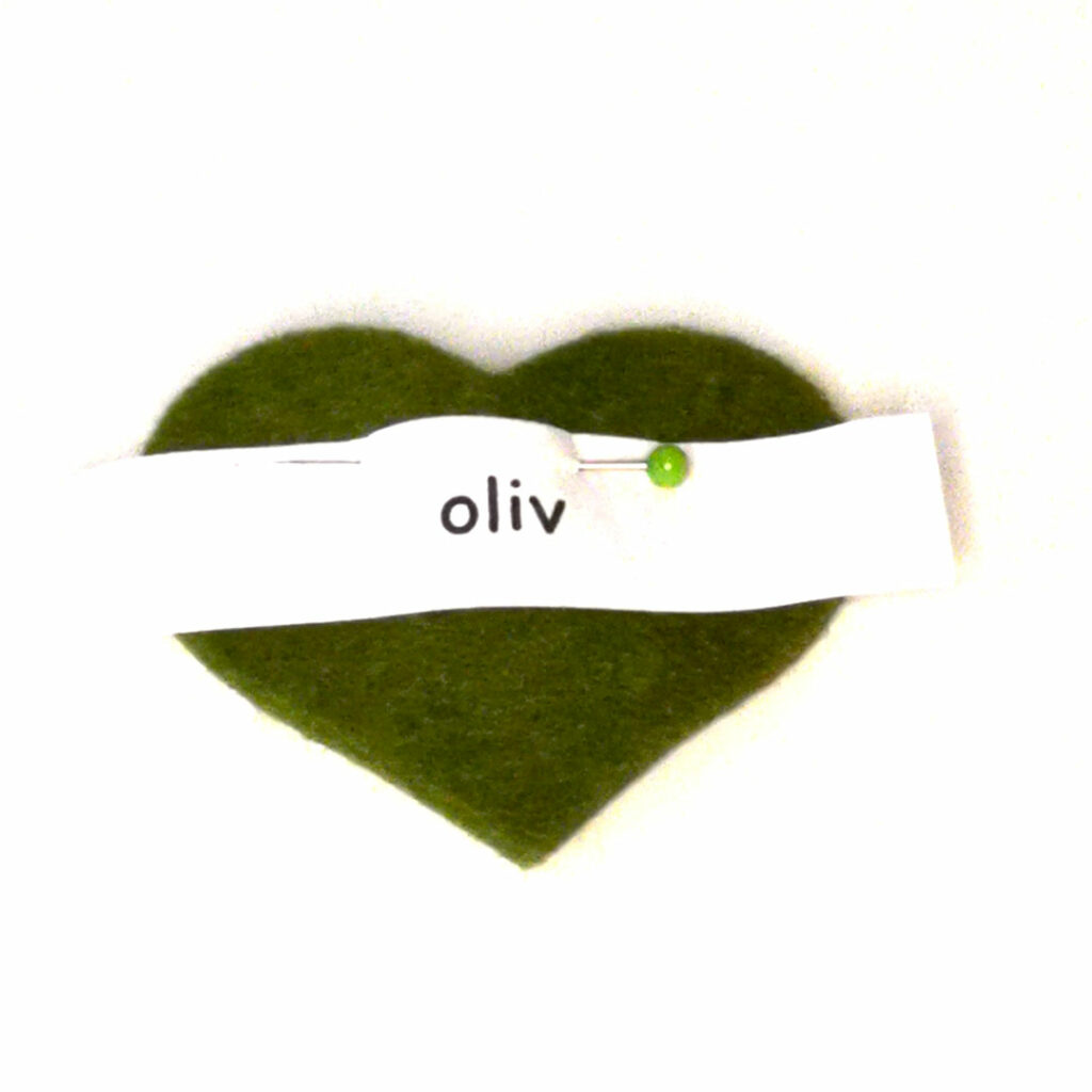 Glückskekse in oliv