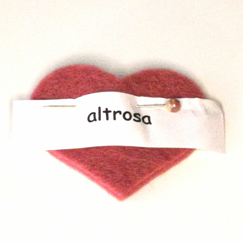 Glückskekse in altrosa