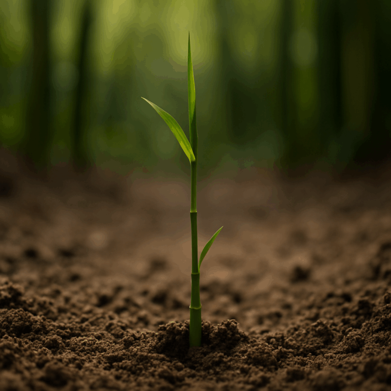 Erfolg braucht geduld um zu wachsen